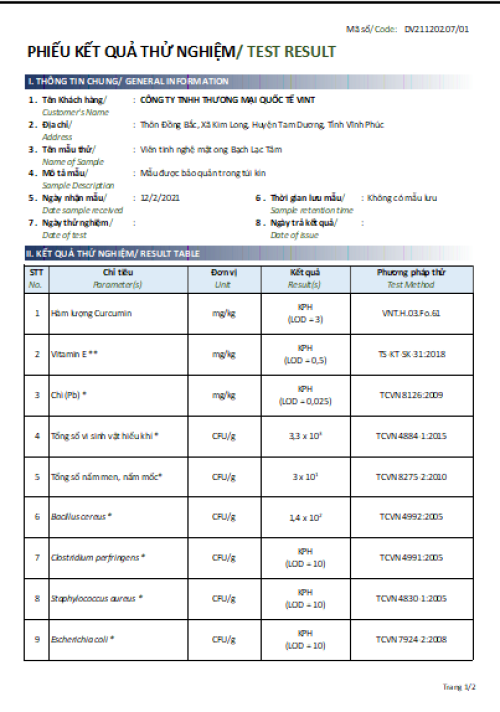 Viên Tinh Nghệ 1